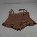 SHAPELLX Shapewear Tummy Control Panty for Women High Waist Body Shaper Waist Trainer Shaper Higher Power Panties (3X-Large, A4-drak Brown)