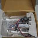 600DB Super Loud Dual Electric Air Horns Kit for Vehicles - With Compressor, Applicable for Cars, SUVs, Trucks, Boats (Sliver) (Silver)
