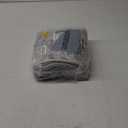 Washable 3x5 Abstract Area Rug - Large Living Room Area Rugs Modern Stain Resistant Indoor mat for Bedroom Dining Room Non Slip Rubber Backing Thin Super Soft Room Decor Floor Carpet 3X5 Grey