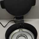 Hamilton Beach Breakfast Sandwich Maker with Egg Cooker Ring, Customize Ingredients, Perfect for English Muffins, Croissants, Mini Waffles, Perfect White Elephant Gifts, Black (25477) (Single)