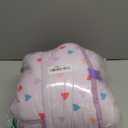 Viviland Toddler Kid Nap Mat for Preschool, Girls Heart Slumber Bag, Purple Daycare Mats with Pillow and Blanket, Kindergarten Mat