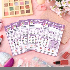 2 x Eaasty 6 Pack Pretend Play Notepads 4 x 6 Inch Playtime Pads