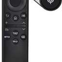 Voice Remote for Samsung Smart TV,Replacement Control Compatible with BN59-01385A,AAA Battery Version,for Most 2018 to 2024 Samsung Crystal/UHD/QLED/Frame/QLED/ 4K 8K Smart TVs