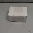 10 Pcs Door Strike Plate, Black Stainless Steel Door Lock Strike Plate Standard Doors Latch Restorer Reinforcement Kit Includes Buckle Box and Screws for Home, Office (2.3 x 1.8 Inch)