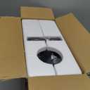 Outdoor Wall Light Fixtures, Exterior Waterproof Wall Lanterns, Porch Sconces Lighting with E26 Sockets & Glass Shades, Modern Matte Black Outside Lights for Patio Front Door Entryway Garage, 2-Pack