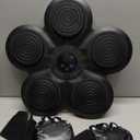 QEIFEII 2025 Music Boxing Machine with Boxing Gloves, Smart Bluetooth Boxing Trainer, Boxing Wall Mount Machine for Adults Kids, Electronic Boxing Target Fitness for Home Office Gym (Plum Blossom)