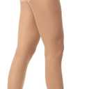 EVERSWE 3 Pairs Women's Sheer Pantyhose 20D, High Waist Control Top Pantyhose Hosiery (L)