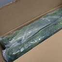 JOJOLEE 12FT（2Pcs 6FT） Artificial Norfolk Pine Garlands, Pre-Lit Christmas Garland with Timer Lights 8 Modes, Battery Powered Garland, Natural Hanging Greenery for Fireplace Mantle Stair Decor