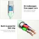 USB C Headphones Wired Type C Earphones for Samsung/Galaxy S26 S25 S24 Plus S23 S22 S21 S20 Ultra Magnetic Corded Earbuds for iPhone 15 Pro Max 16 16e 17 17e Air for Apple/Android Ear Buds Mint