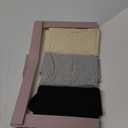 Eiggam Tummy Control Underwear Soft High Waisted underwear Full Coverage Briefs Breathable Postpartum Cotton Womens Panties (Large, Multicoloured D - 3 Pack)