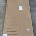 Linen Upholstered Headboard King/Cal King Size Latest Model Wall Mount, Bed Frame Mount, Featuring High-Density Sponge Padding, Luxury Texture Easy Assembly Comfort and Style-Navy Blue