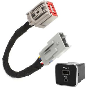 for RAM Media Hub Harness, Classic USB Media Hub and Conversion Harness for 2013-2022 Ram Truck Classic CARPLAY Adapter