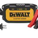 DEWALT DXAEC2 Professional 2-Amp Automotive Battery Charger and Maintainer
