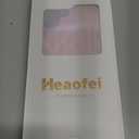 Rectangle Case for iPhone 16 Case for Women Girls Boys, with Iridescent Wave Pattern and Cute Candy Color Design, Kawaii Aesthetic Girly Protective Phone Cover, Light Purple