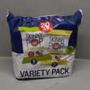 SkinnyPop Variety Pack Original and White Cheddar Popcorn, Gluten Free, Vegan Popcorn, Non-GMO, Healthy Popcorn Snacks, Skinny Pop, 0.5oz Individually Sized Bag (20 Count), Best By 06, 12,25