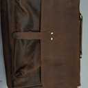 Handmade Leather Messenger Laptop Computer Satchel Distressed Bag (13" X 18") Stylish Backpack and Briefcase Bag for Men