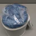 Kivik 7lbs Weighted Lap Blanket for Adults, Ultra Soft Weighted Lap Pad, Small Cozy Heavy Blankets for Sleeping & Relaxing, Machine Washable, Blue, 24 x 29 Inches