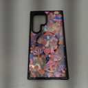 Magnetic for Samsung Galaxy S24 Ultra Magsafe Case Cute Aesthetic - Fashion Funny Mushroom Jungle Print Cover - Durable Shockproof Protective Phone Case 6.8" Black