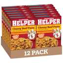 Hamburger Helper Cheesy Beef Pasta Meal (5.2 oz - 12 Pack) No Artificial Flavors, Ready in 3 Easy Steps, Quick Meals Perfect for Midweek Dinners, Busy Evenings & Families On-the-Go (EXP 06/06/26)