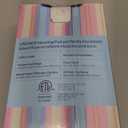 UNOWIX XL Electric Heating Pad for Back Pain Relief - 12 Heat Levels, 8 Timers, Moist Heat Option, Cute Plush Heat Pad, Gifts for Women, Men, Mom, Dad, Machine Washable-Rainbow-L(12" x 24")