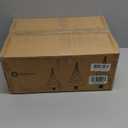 Outdoor Christmas Cone Tree Light with Remote, 3Set 4/5/6ft Lightshow Christmas Tree with Star Topper, Dimmable Artificial Christmas Tree for Porch Yard Patio Indoor Christmas Decorations, Warm White