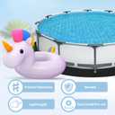TIEBOLA 15 Foot Eco-Friendly Round Pool Liner Pad - Prevent Punctures and Extend The Life of Your Above Ground Swimming Pool or Hot Tub Liner, Eco-Friendly Above Ground Pool Liner pad
