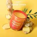 Scented Candles Enjoy Collection of Jar Candles, Natural Soy Aromatherapy Candle, Gift for Women and Men - Orange Ginger