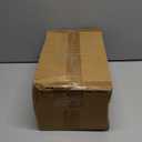 FACEBAG 100-Pack Red Paper Bags with Handles Bulk,8x4.25x10.5 Inch Gift Bags, Red Kraft Paper Bags, Applicable to Retail, Party, Shopping, FestivalReusable & Durable