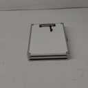 Vaultz Whiteboard Locking Storage Clipboard, Holds 8.5 x 11 Sheets, White/Silver/Black