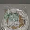 Jadaol Cat 8 Ethernet Cable 100ft (30.48m), 40Gbps 2000MHz Flat S/FTP LAN Patch Cable, High-Speed Cat8 Network Cable for Router, Modem, Switch, Gaming Consoles, PC, Smart TV & Streaming Devices, White