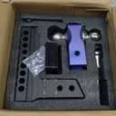 Orion Motor Tech Adjustable Trailer Hitch, Fits 2.5 in Receiver 8 in Drop & Rise Hitch, 8000-18500 GTW, Heavy Duty Aluminum Tow Hitch with Three Anti-Theft Locking Hitch Pins Class 5 Hitch Ball Mount