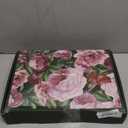 20PCS Artificial Dusty Blue Roses, 3.9'' Silk Flower Head Fake Blue Rose with Long Stems, Realistic Faux Roses Bouquet for Mother's Day DIY Wedding Home Party Office Decoration