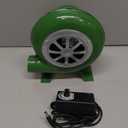 Electric Blower Fan BBQ Fan 100v 220v Suitable For Barbecue Mini Blacksmith Forges Blower With Speed Adapter AC100-240V, Mini Blacksmith Forges With Duct Portable (80W)