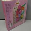 KYWYOYOU BloomJoy Magic Petal Flower Art Kit  DIY Paper Flower Craft Kit for Kids, Create 3D Blossoms with Dyed Petals, Watercolor Coloring Set for Creative Art, Gift for Girls Ages 612 (1 Set)