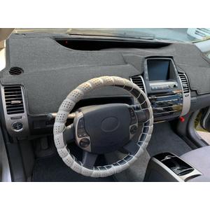 Dash Cover Mat Custom Fit for Toyota Prius with Sensor Cutout,Dashboard Pad Cap Carpet Protector (Darkgray) K218