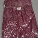 decorUhome Spring Chenille Soft Cozy Throw Pillow Covers 26x26 Set of 2, Modern Farmhouse Boho Velvet Decorative Euro Sham Pillow Cases with Stitched Edge for Couch Sofa Bed Home Decor, Rhododendron