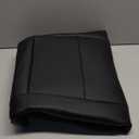 Priprilod Blk Leather Driver Side Bottom Replacement Seat Cover Compatible with Mercedes Benz E350 E550 Cover 2010 2011 2012 2013 2014 (Black)