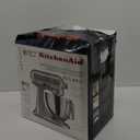 KitchenAid Artisan Series 5 Quart Tilt Head Stand Mixer with Pouring Shield KSM150PS, Contour Silver