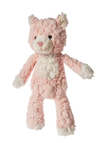 Mary Meyer Putty Nursery Stuffed Animal Soft Toy, 11-Inches, Pink Kitty