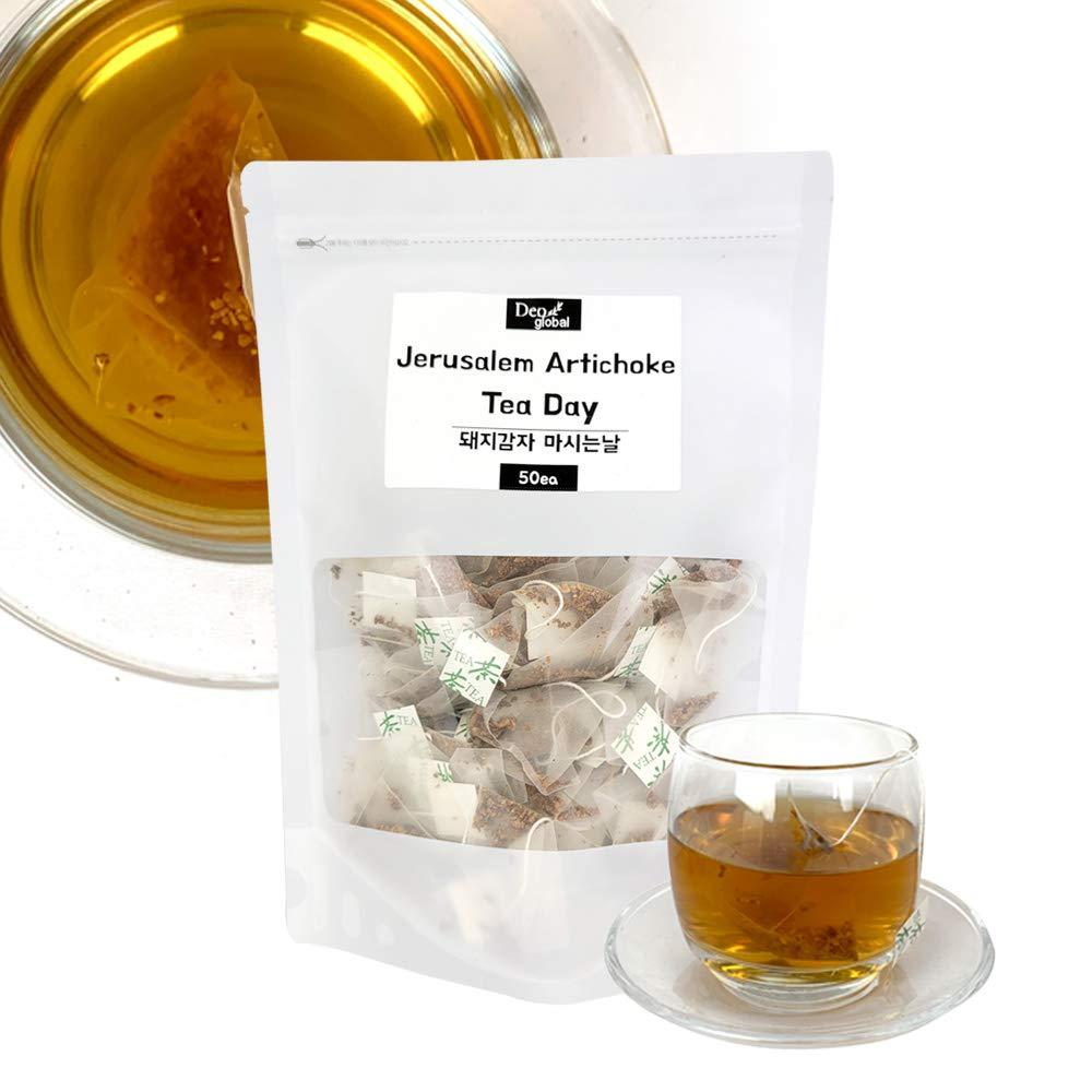 Good Day for drinking Tea Total 32 flavors and taste from different countries 50tea-Bags/Pack (JERUSALEM ARTICHOKE TEA)