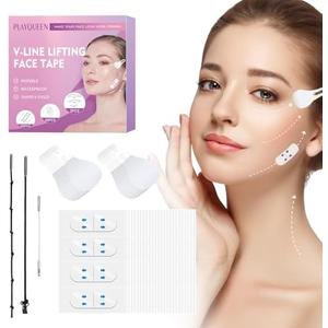 Neck Lift Tape,Face Tape,Face Lift Tape,Face Lift Tape Invisible,Neck Tape lifting Invisible,V-Shaped Instant Face Tapes for Lifting Sagging Skin Eyes Double Chin Wrinkles Waterproof Mix Box