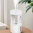 Anti Gravity Humidifier with Night Light, Drip Drop Humidifier for Bedroom/Baby Nursery/Bathroom/Living Room