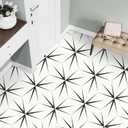 MORCART Upgraded 20PCS Peel and Stick Floor Tile, Hexagon Waterproof Vinyl Flooring Covers 12.6 Sq Ft, DIY Removable Flooring for Bathroom, Kitchen, Bedroom, Stairs, Entryway (11.8" x 10.2", Royal White)