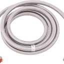 Eastman 10 ft Washing Machine Hose Connector, 3/4 in FHT x 3/4 in FHT, Braided Stainless Steel, 48640