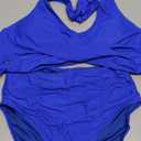 Blooming Jelly Womens Tummy Control Bathing Suits Modest High Waisted Bikini Sets Cute Halter 2 Piece Swim Suit 2025 (Medium, Royal Blue)