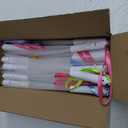 24 PCS White LED Fiber Optic Wands, Wedding & Party Supplies, Glow & Flashing Wands for Glow Party, Bar DJ, Halloween & New Year