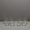 9 Pack Glass Beer Cup Set Cocktail Glasses Reusable Water Cup for Bars Homes Gatherings