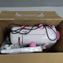 Portable Tabletop Beginner Mini Sewing Machine for Home Use, Compact and Easy-to-Use Sewing Machine for Quick Repairs, DIY Crafts and Alterations, Giftable Sewing Machine for Beginners (Pink)