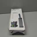 Fresh Meat Slicer for Home  Manual Cleaver Knife Set with Adjustable Thickness (2mm/4mm), 17 Blades Create 18 Slices  Food Cutter for Beef, Pork, Mutton, Jerky, BBQ & Hot Pot  Gray