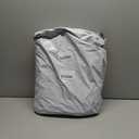 Clear Tarp,10x10ft Clear Tarps Heavy Duty Water Resistant with Reinforced Edge,14Mil Thickened Transparent Tear Resistant Water Resistant PVC Vinyl Tarpaulin Enclosure for Patio, Greenhouse Outdoor